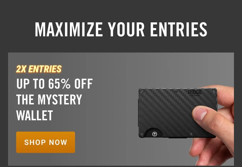 Up to 65% the Mystery Wallet | Shop Now