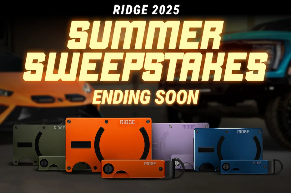2025 Summer Sweepstakes