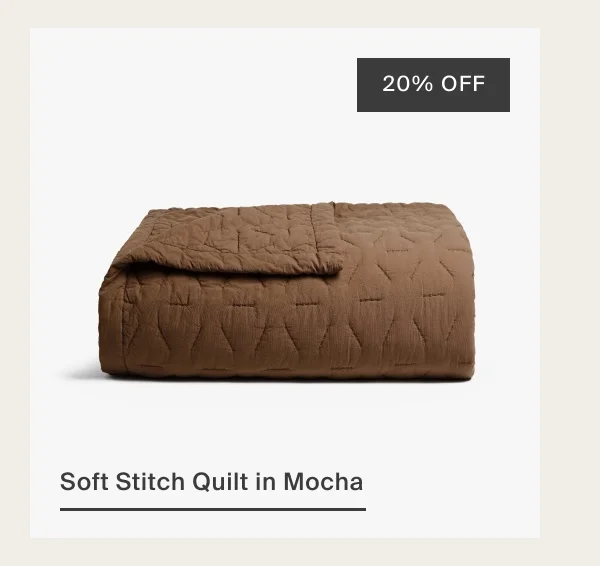 Shop Organic Soft Stitch Quilt
