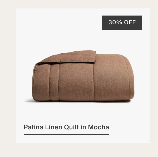 Patina Linen Quilt