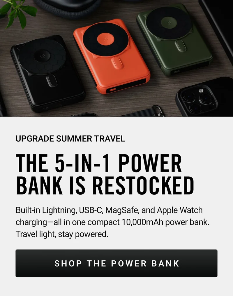 The 5-in-1 Power Bank Is Restocked