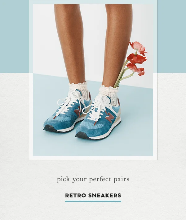 Retro sneakers