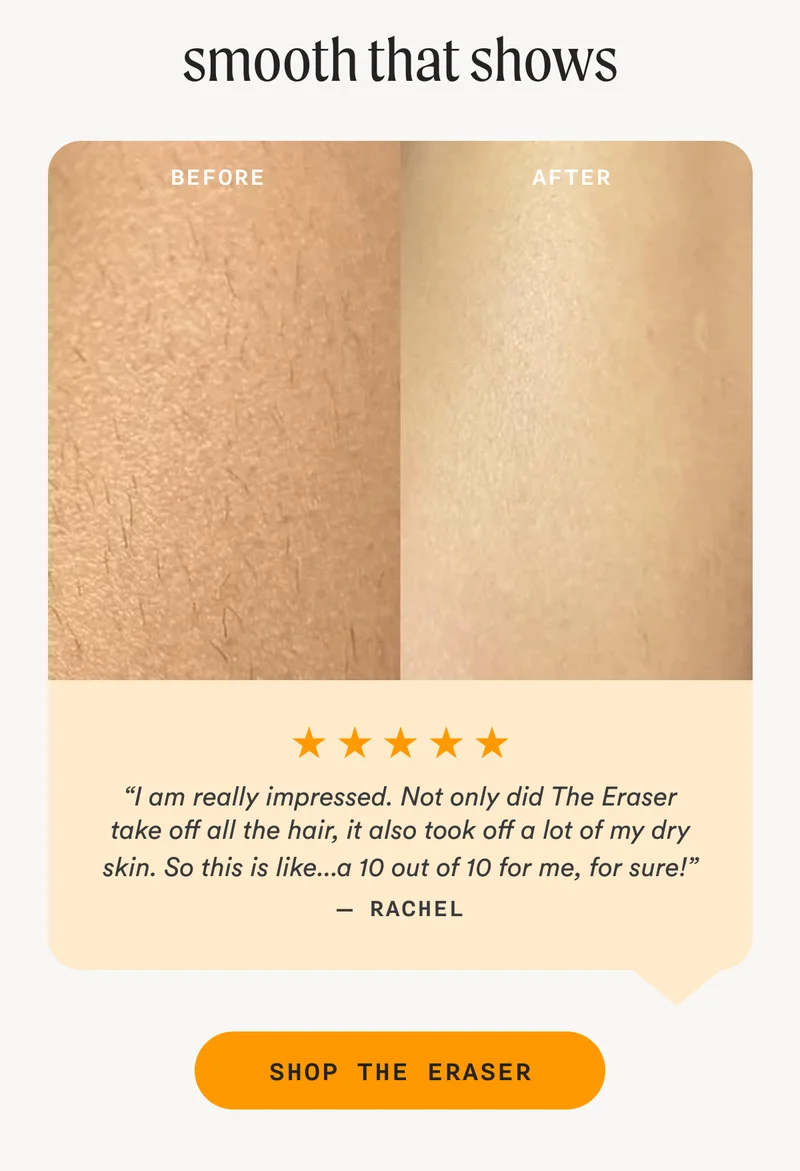 Smooth That Shows - SHOP THE ERASER