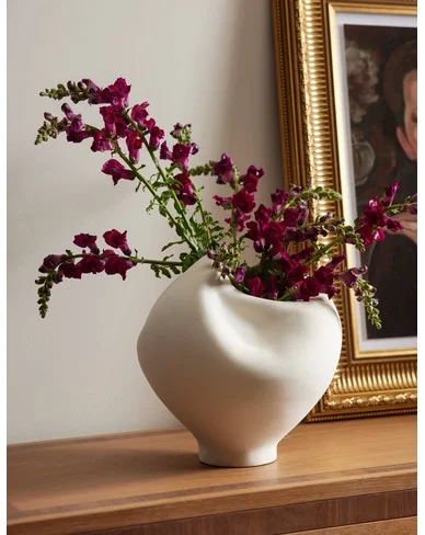Gracelyn Vase - White