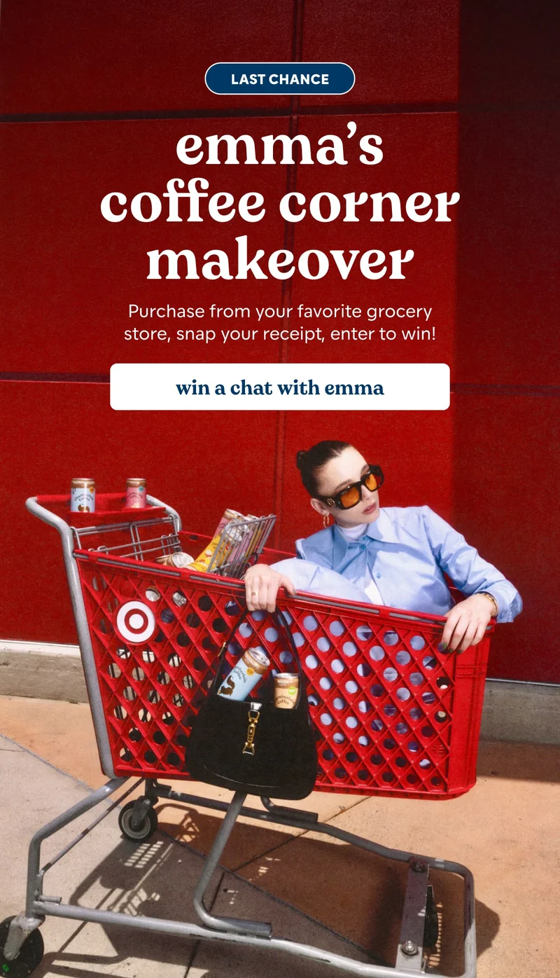 win a 1-on-1 chat with emma. enter to win!