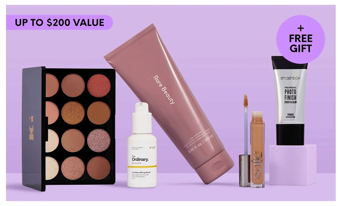 UP TO $200 VALUE - $116 VALUE + FREE GIFT