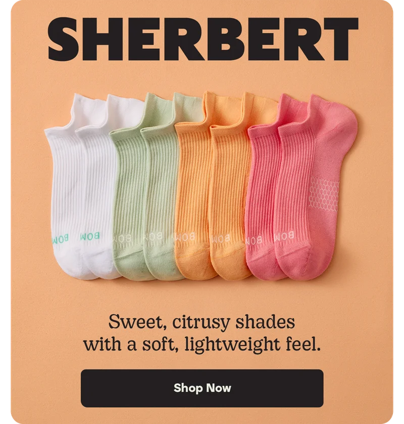 SHERBERT | Sweet, citrusy shades with a soft, lightweight feel. | Shop Now