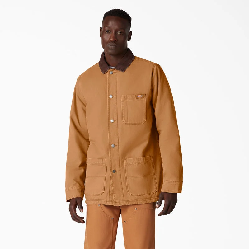 Stonewashed Duck Lined Chore Coat
