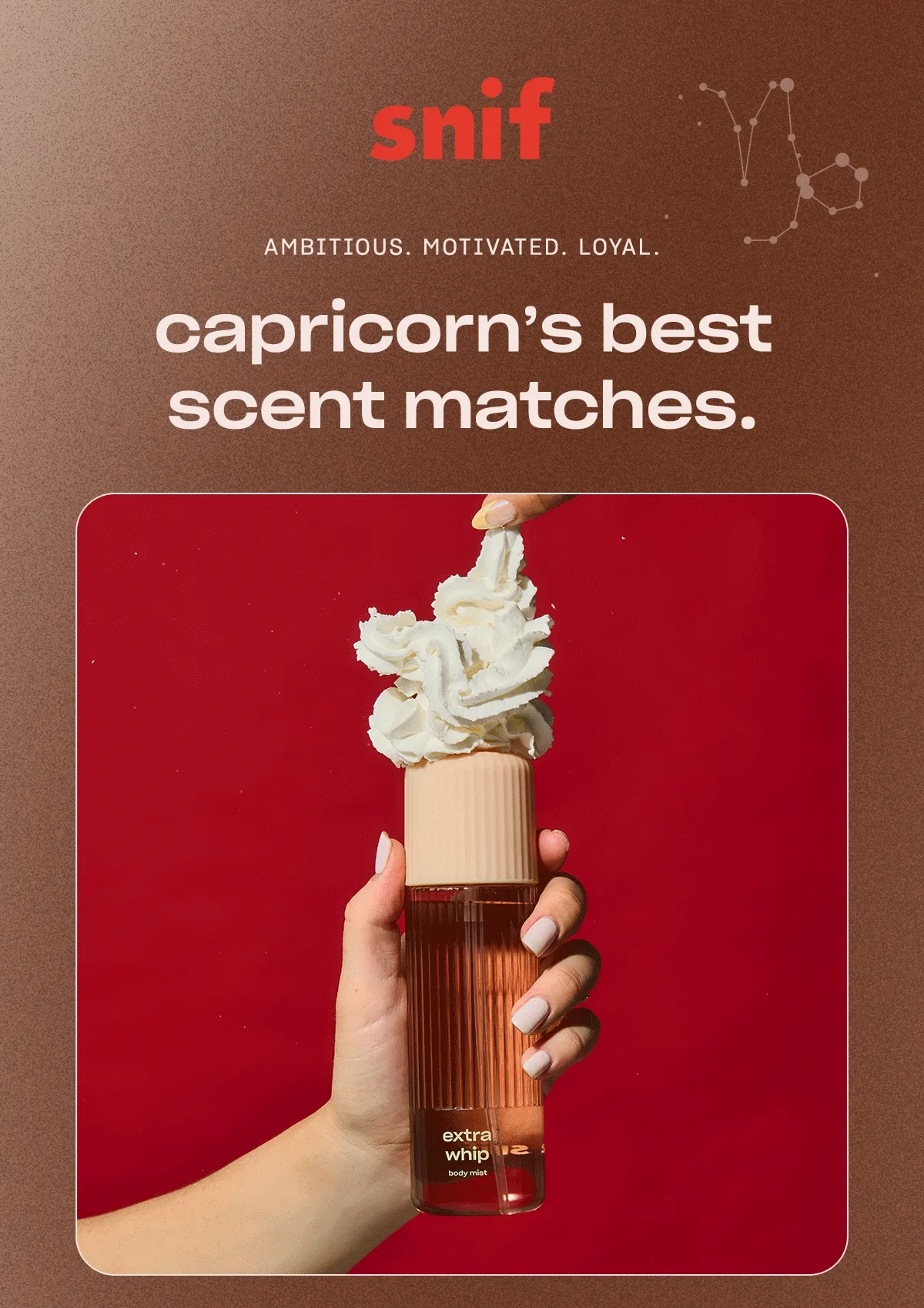 capricorn’s best scent matches.