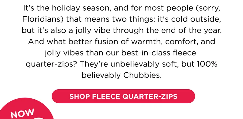 SHOP FLEECE QUARTER-ZIPS