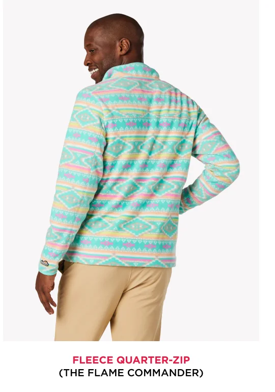 Fleece Quarter-Zip: The Flame Commander