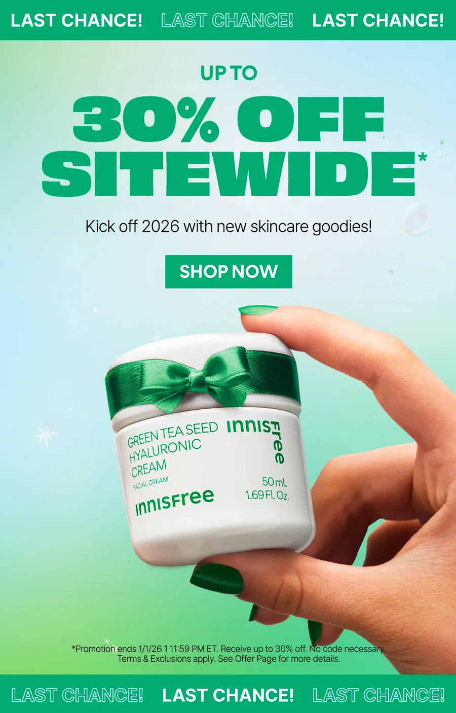 UP TO 30% OFF SITEWIDE