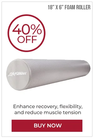 Life Fitness Foam Roller - Outlet | SAVE 40%