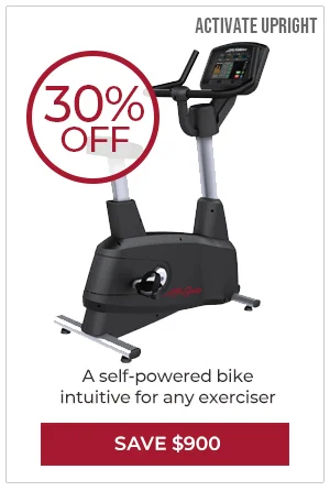 Activate Series Lifecycle Upright Exercise Bike - Outlet | SAVE 30%