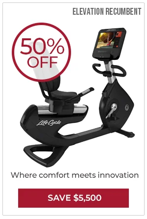 Elevation Series Lifecycle Recumbent Exercise Bike - Outlet | SAVE 50%