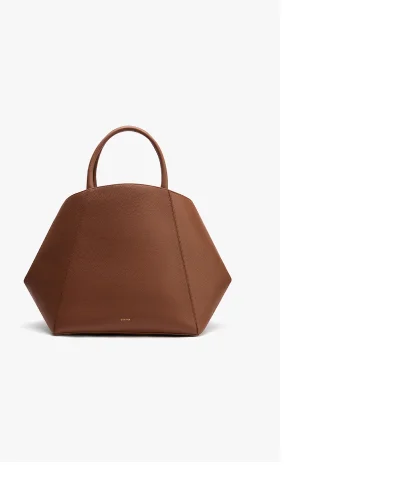 Forma Satchel Dark Chestnut