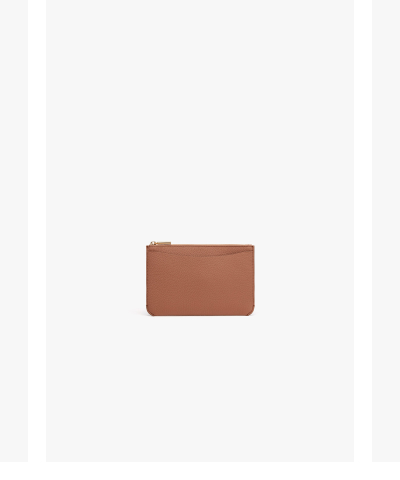 System Zipper Pouch Caramel