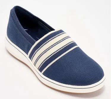 Clarks Cloudsteppers Washable Slip-Ons -BreezeSky Mist