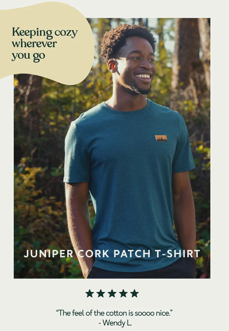 Juniper Cork Patch T-Shirt