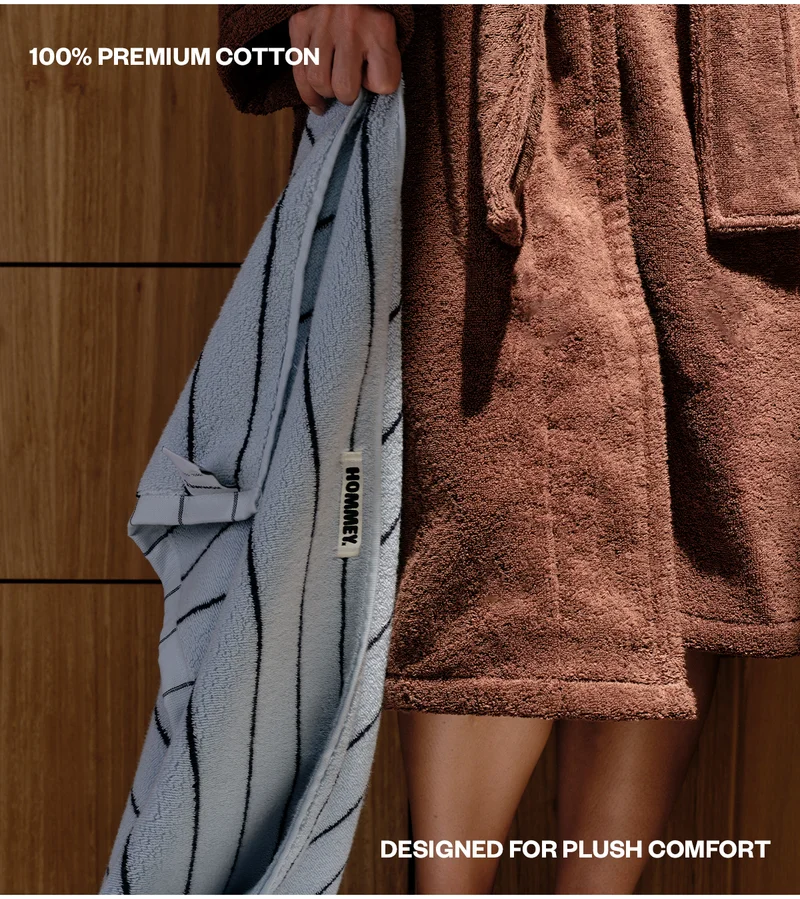 100% Premium Cotton designed for plush comfort