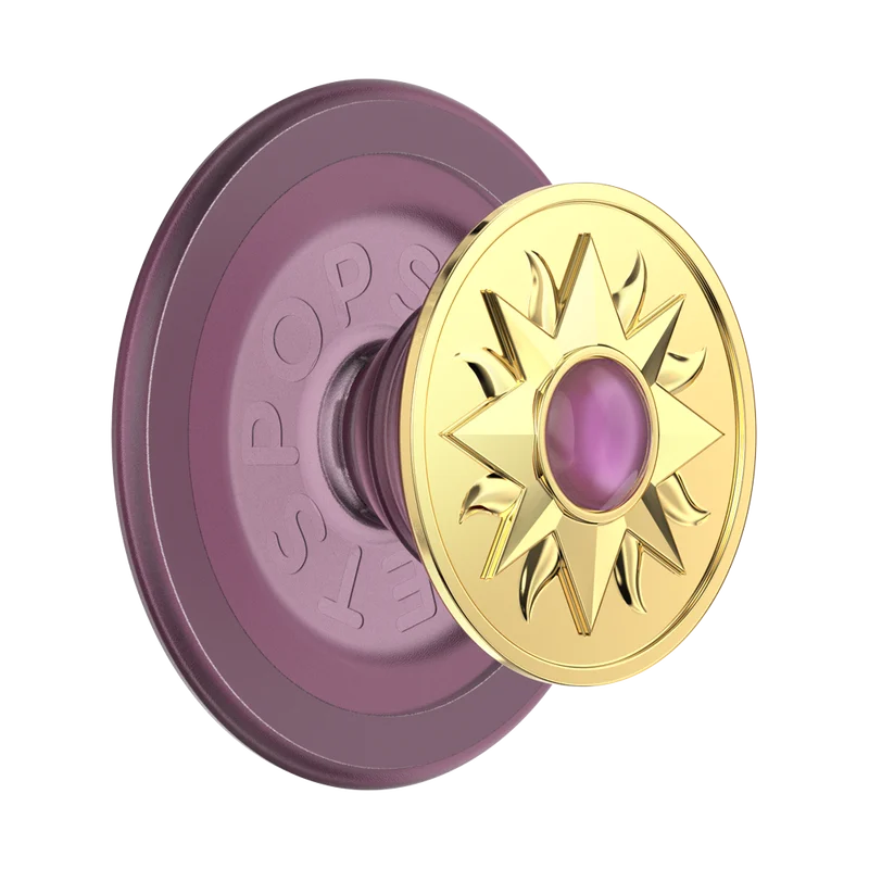 Image of Enamel Sun Jewel Mauve — MagSafe PopGrip
