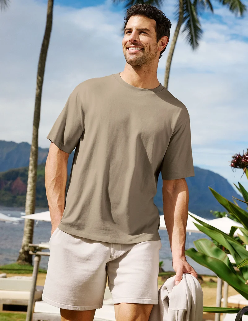 Image of SoftKnit Men's Cotton Tee