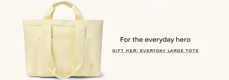 For the everyday hero. gift her: everyday large tote