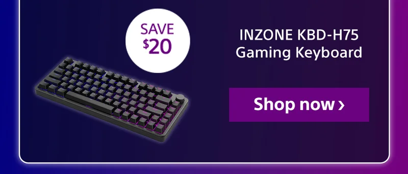 INZONE KBD-H75 | Shop now