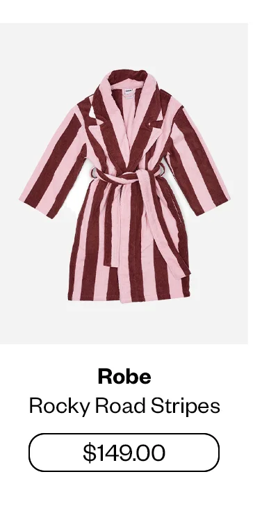 Robe - Rocky Road Stripes