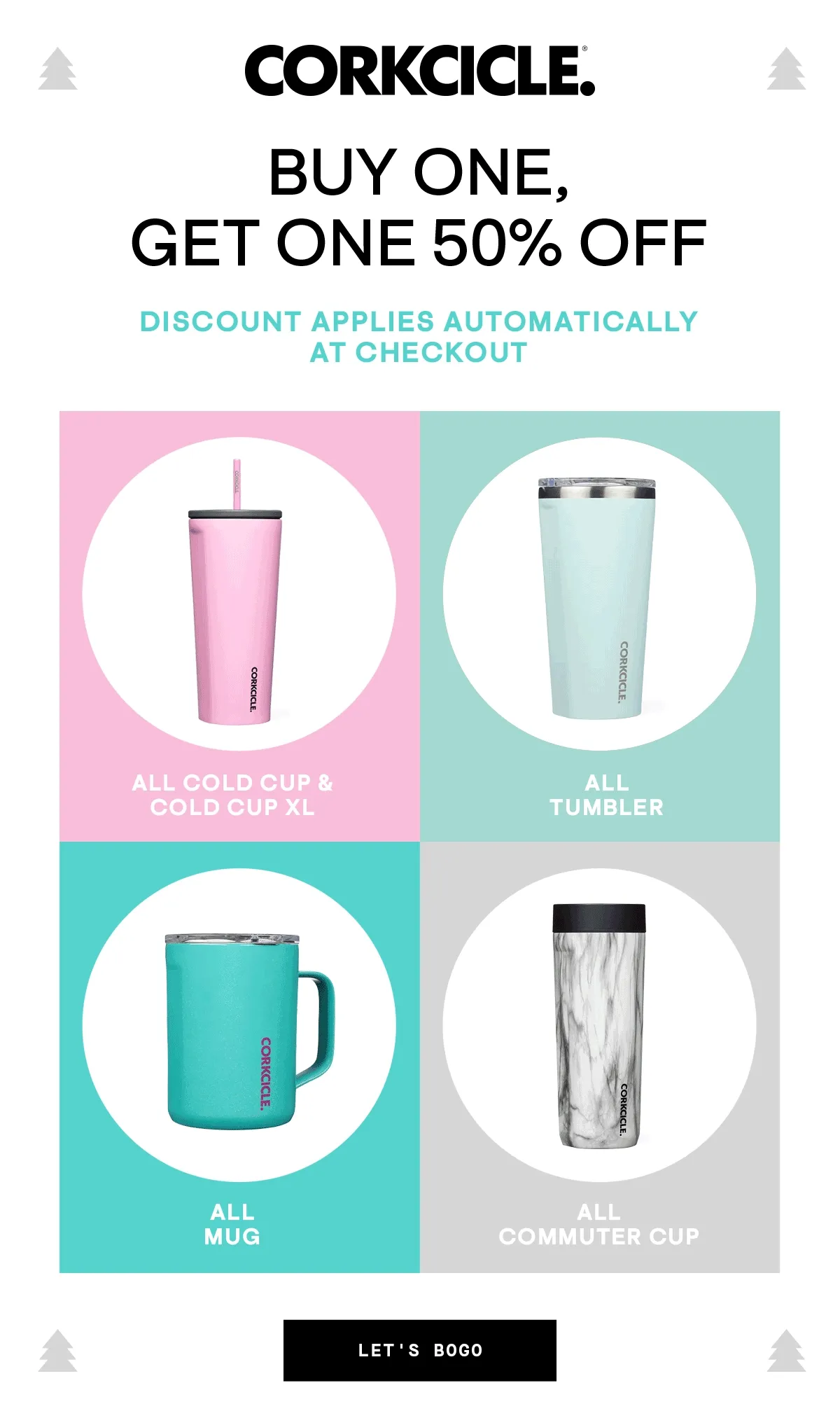Buy One, Get One 50% Off