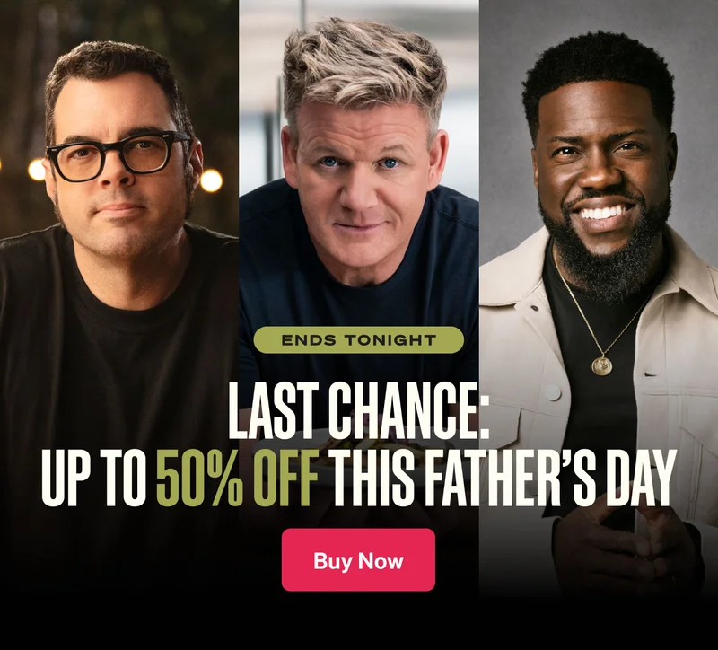 ENDS TONIGHT. LAST CHANCE: GET UP TO 50% OFF THIS FATHER’S DAY. BUY NOW