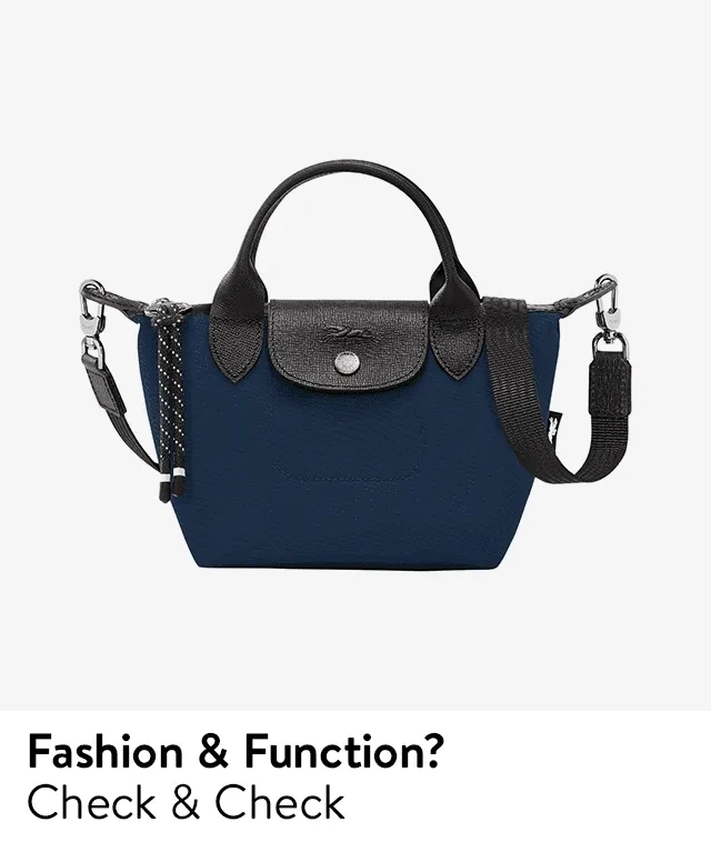 Nylon handbags from Longchamp, MZ Wallace and Tory Burch.