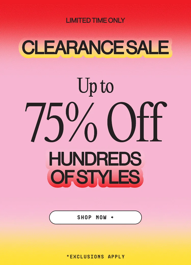 IMAGE-UP TO 75% OFF CLEARANCE