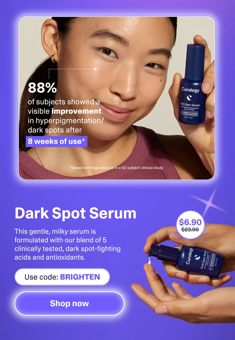 Dark spot serum. Use code BRIGHTEN