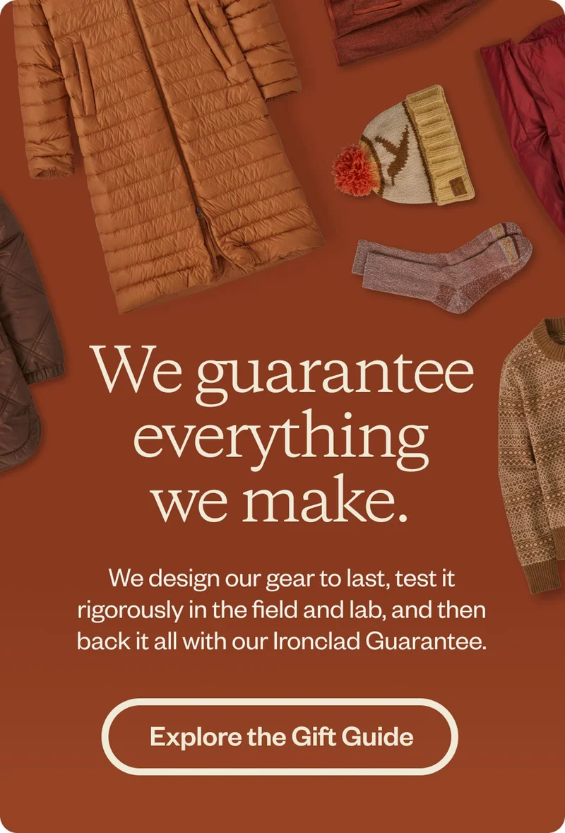 We guarantee everything we make.