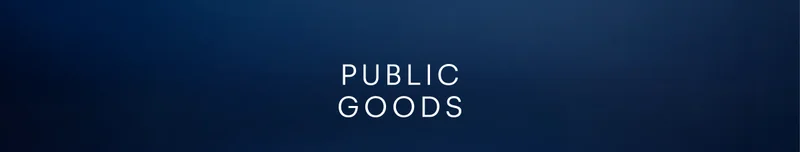 Public Goods