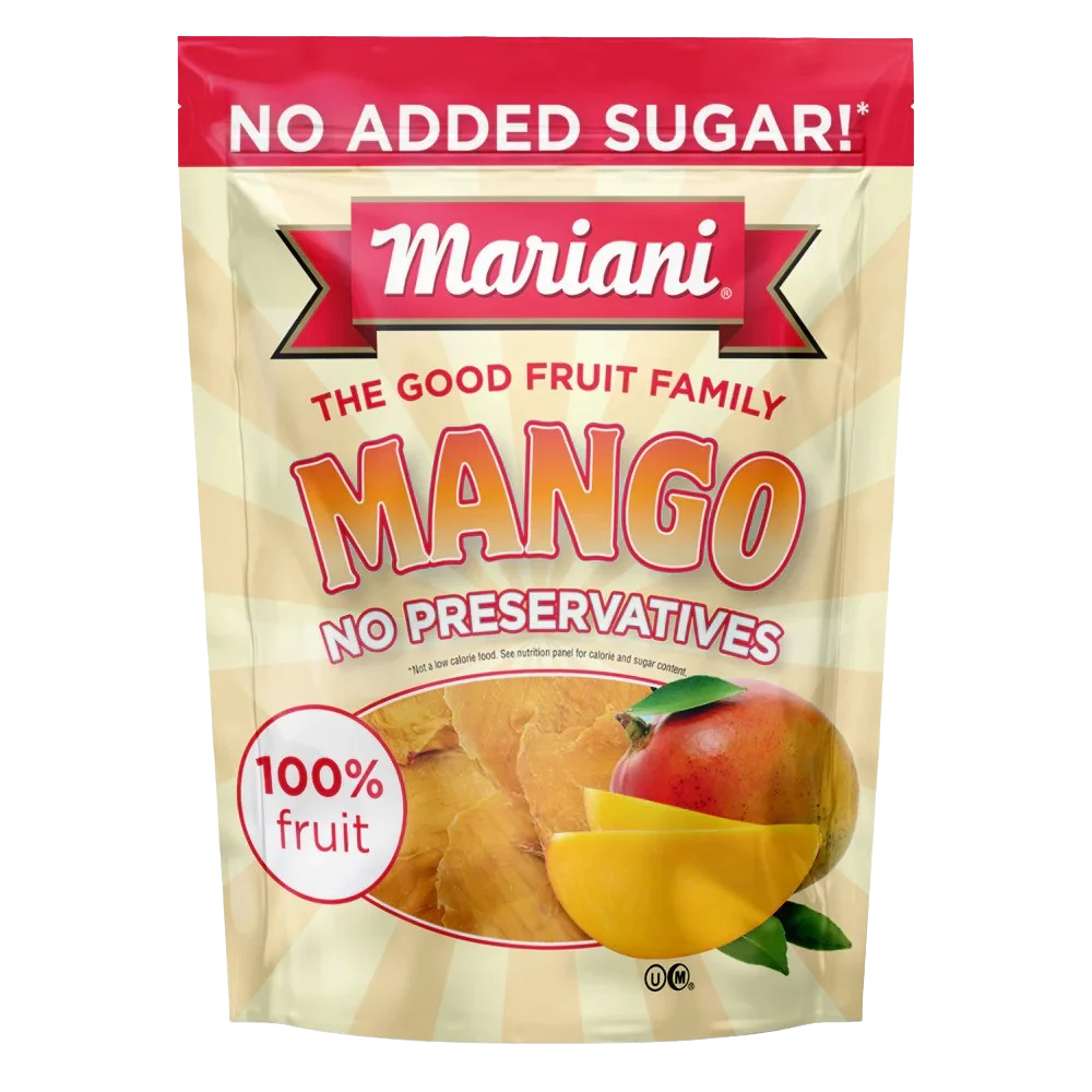 Image of Mariani Dried Mango - No Added Sugar