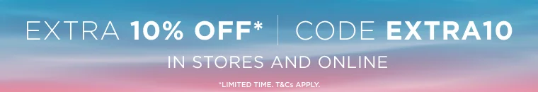 EXTRA 10% | CODE EXTRA10