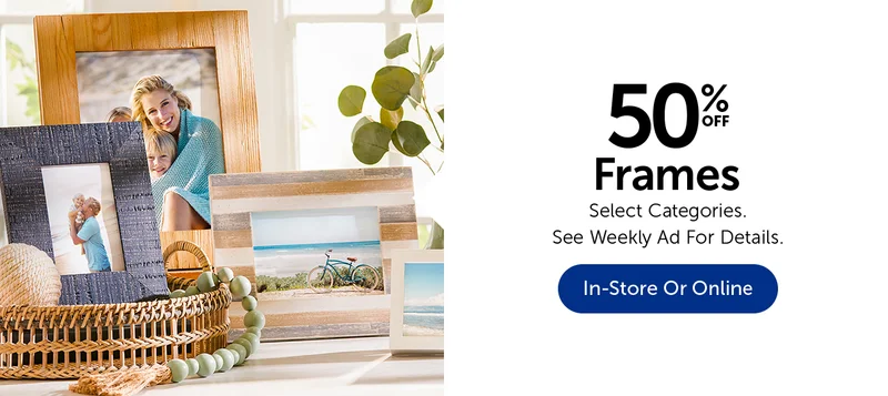 50% Off Frames