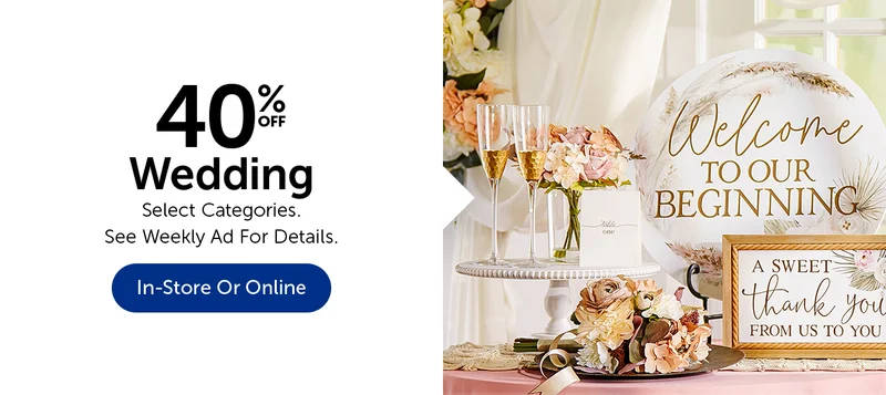 40% Off Wedding