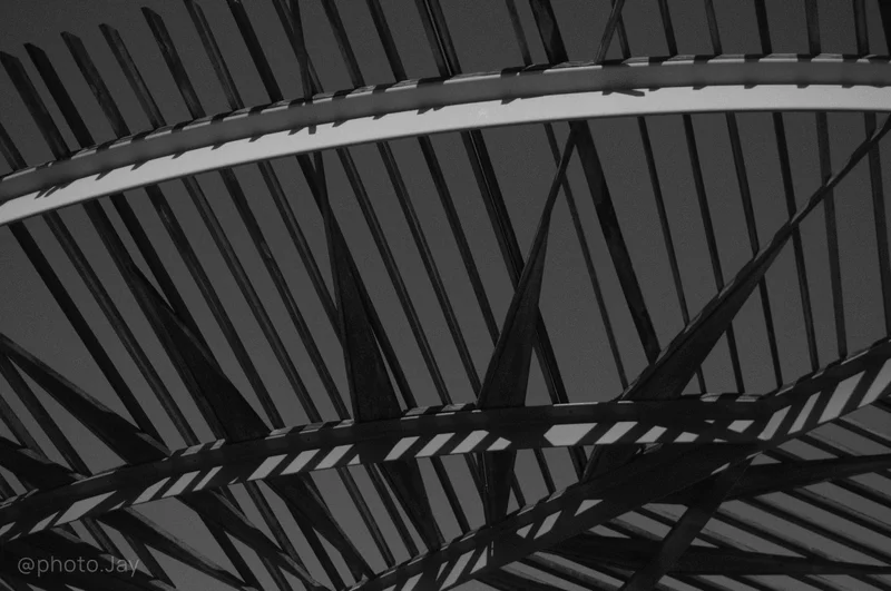 Abstract Image of an awning.
