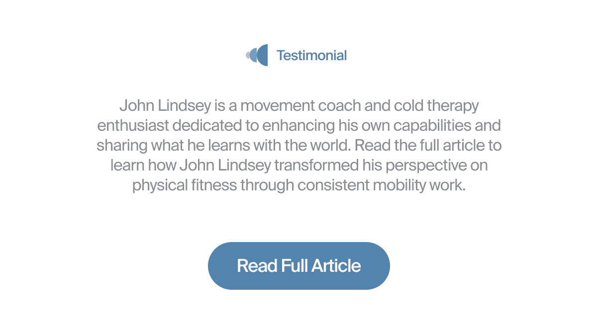 John Lindsey Testimonial