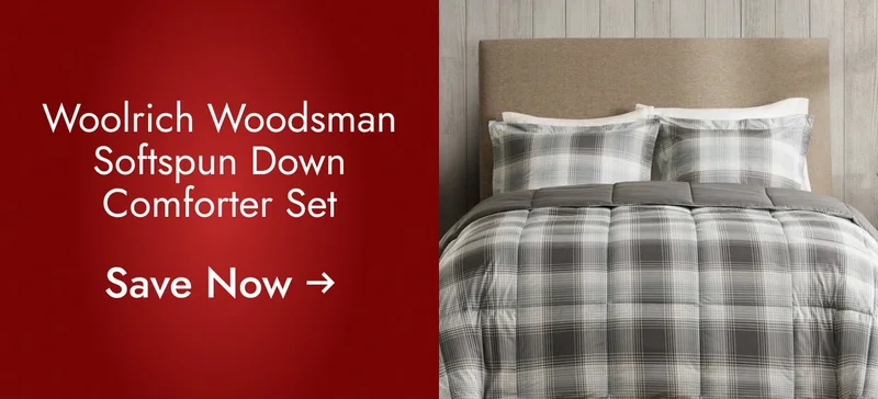 Woolrich Woodsman Softspun Down Alternative Comforter Set