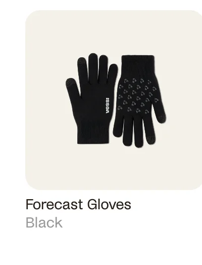 Forecast Gloves Black