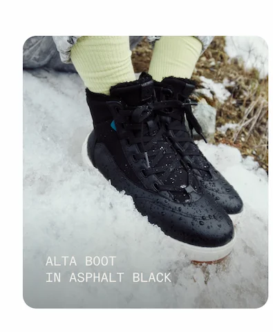 Alta Boot in Asphalt Black