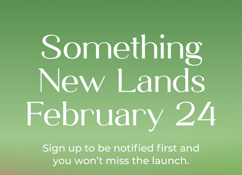Something New Lands February 24