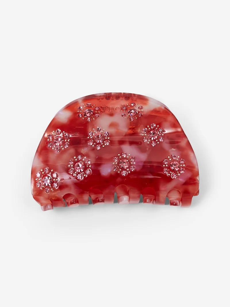 Image of Tort RANA Hairclip - Pomegranate Jewel