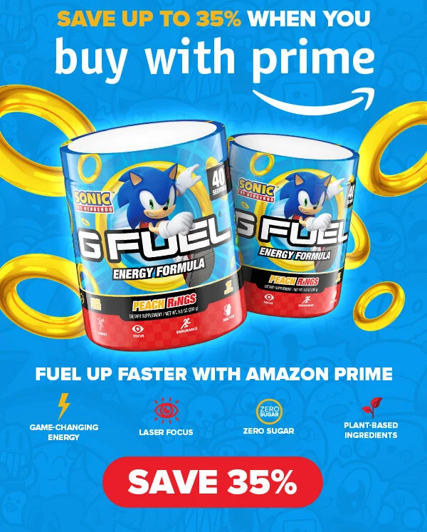 Save up to 35% when you buy with AMAZON PRIME!