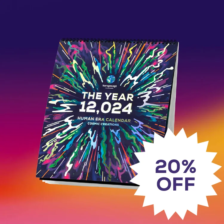 The Human Era Calendar - Now on Sale!