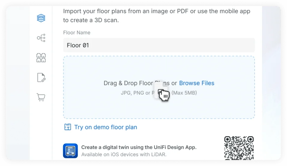 Import or Create Floor Plans